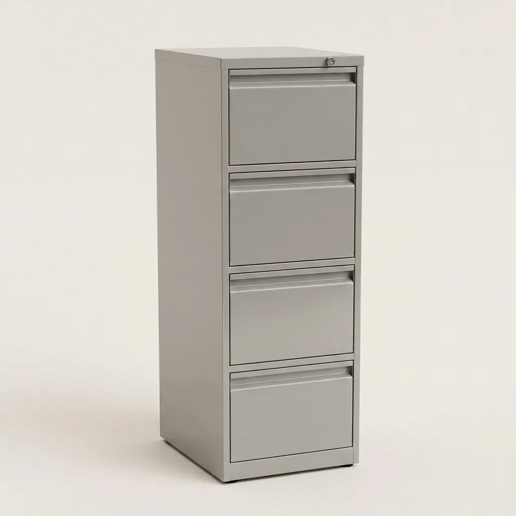 Archivero de 4 Gavetas Sin Rieles